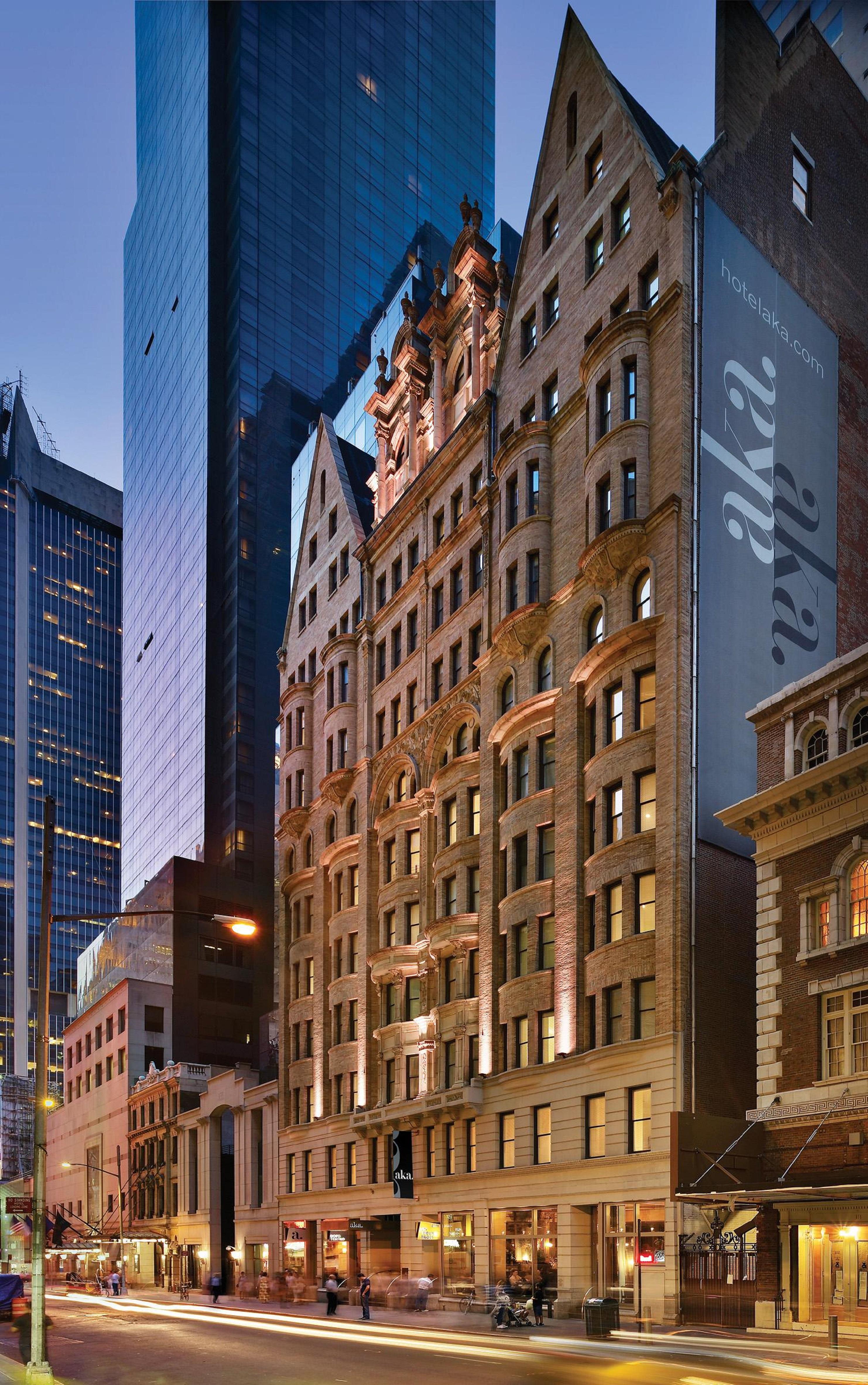 Апарт отель Aka Times Square Нью-Йорк Экстерьер фото